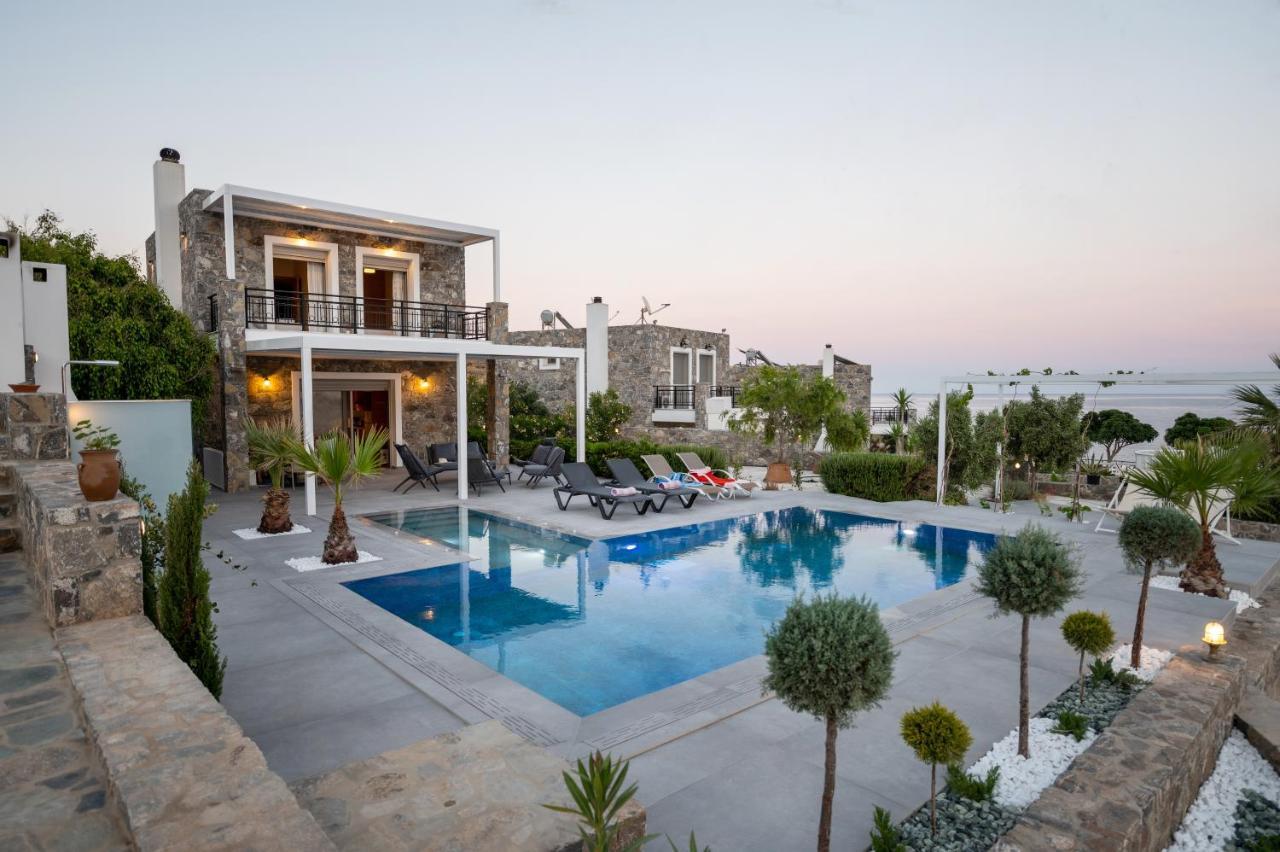 Achlia Beach Villa Bagian luar foto